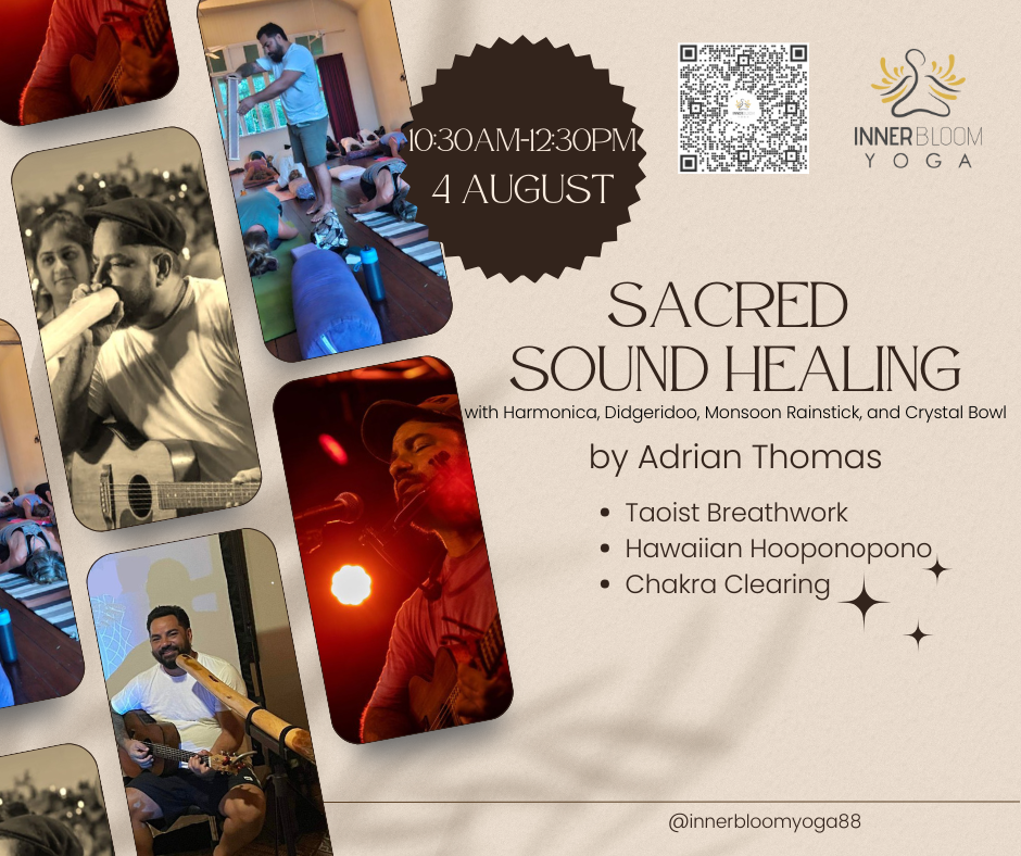 Sacred Sound Healing at Innerbloom Yoga Studio